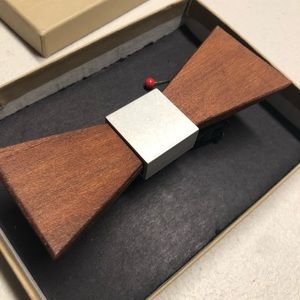 One of a Kind Hand Made, Wooden Bow Tie!